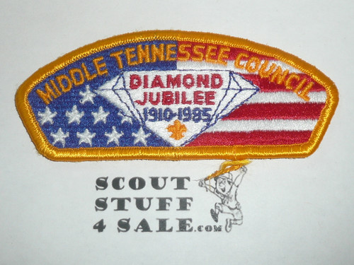 Middle Tennessee Council s4 CSP - 75th BSA Anniv.