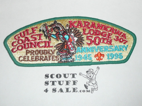 Gulf Coast Council sa13 CSP - OA Lodge #307 50th Anniv