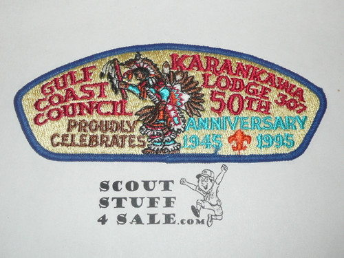 Gulf Coast Council sa12 CSP - OA Lodge #307 50th Anniv