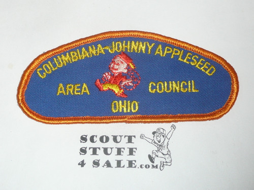 Columbiana-Johnny Appleseed Council National Supply Sample t-b CSP - Scout