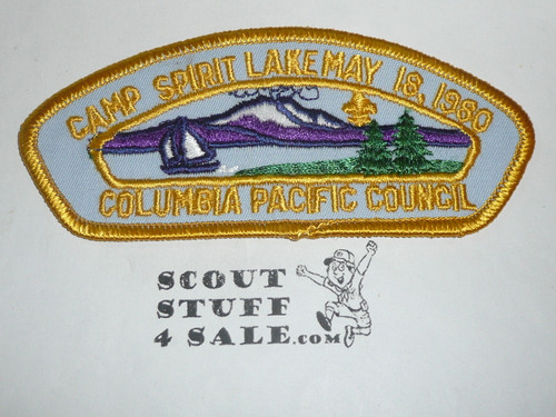 Columbia Pacific Council TA-6 CSP for Camp Spirit Lake - Scout