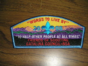 Catalina Council sa62 CSP - Scout