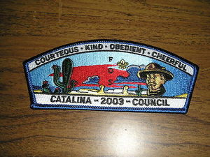 Catalina Council sa50 CSP - Scout