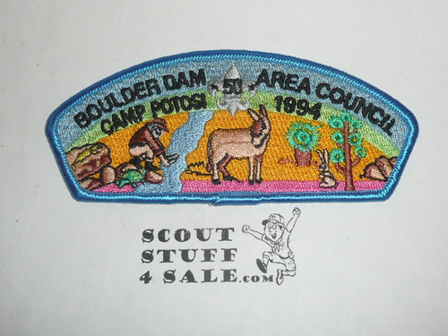 Boulder Dam Area Council sa9 CSP - 1994 camp staff