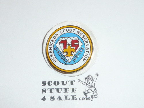 Ockanickon Scout Reservation 1985 Diamond Jubilee Pin