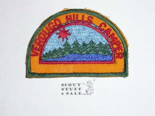 Verdugo Hills Camper Camp Patch - Boy Scout