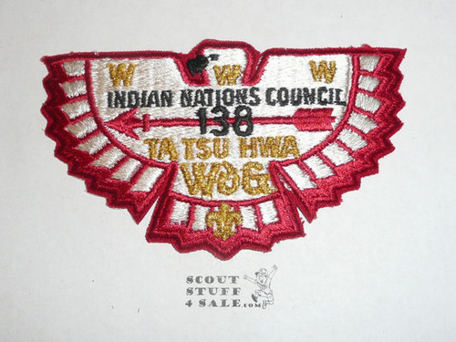 Order of the Arrow Lodge #138 Ta Tsu Hwa s12 Flap Patch - Boy Scout