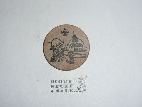 San Diego County Council Wooden Nickel