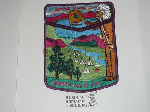 Order of the Arrow Lodge #252 Siwinis s30+x8 2-piece Flap Set