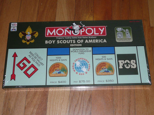 Monopoly Game Boy Scouts of America 2004 95th Anniversary ~ MINT ~ Unopened