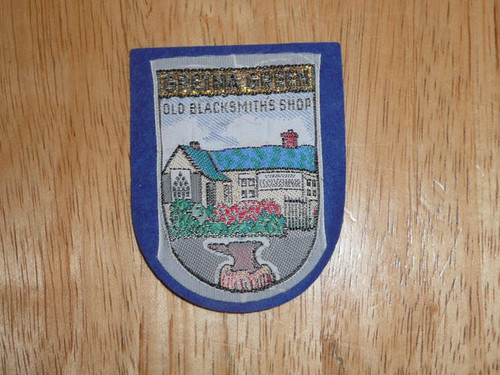 Greta Green - Old Souvenir Travel Patch