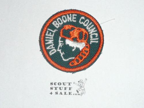 Daniel Boone Council Patch (CP), 1950's - Boy Scout