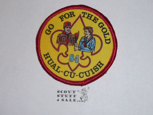 Camp Hual-Ca-Cuish 1984 Patch - Boy Scout