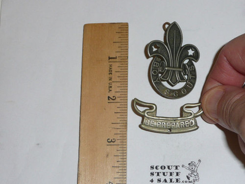 1910's British Boy Scout Hat Insignia, VERY RARE, FGPC42