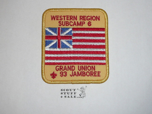 1993 National Jamboree Subcamp 6 Patch