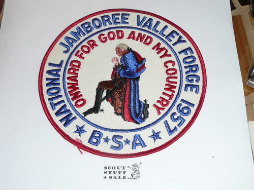 1957 National Jamboree Back / Jacket Patch