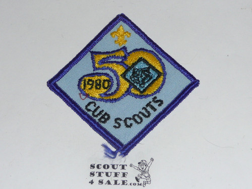 1980 Cub Scouts 50th Anniversary Patch