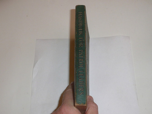 1929 Handbook For Patrol Leaders, First Edition, First Printing, Near MINT Condition