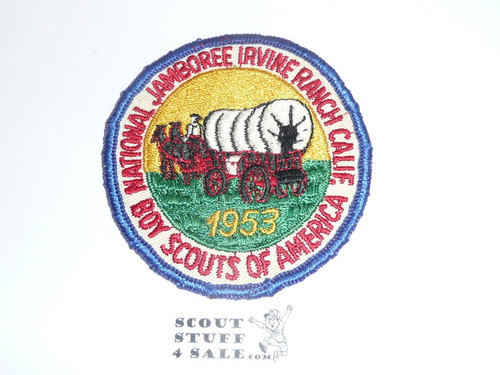 1953 National Jamboree Patch, used