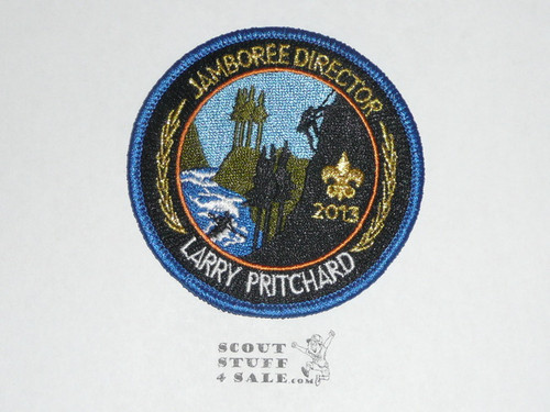 2013 National Jamboree Patch, Larry Pritchard Jamboree Director