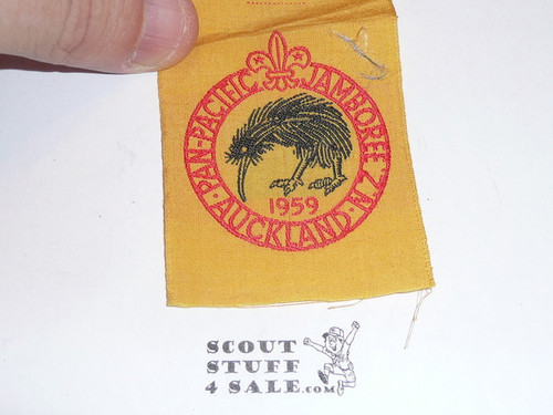 1959 Pan Pacific Jamboree Woven Patch