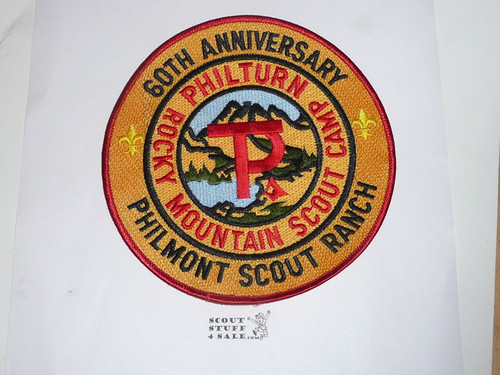 Philmont Scout Ranch, 60th Anniversary Jacket Patch