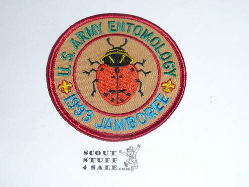 1993 National Jamboree U.S. Army Entomology Patch