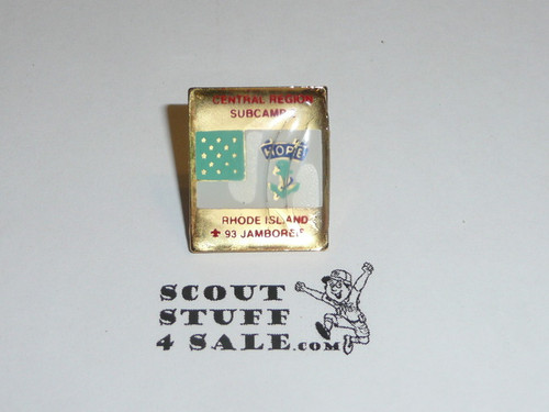 1993 National Jamboree Subcamp 2, Central Region Pin