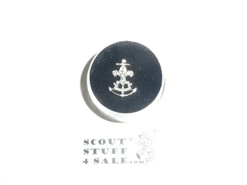 Sea Scout Lapel Pin with anchor and Scout Emblem, 1960's