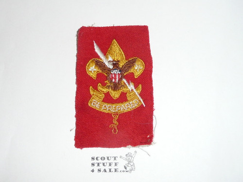 Emergency Service Explorer Scout Felt Patch, 1940's, lite use