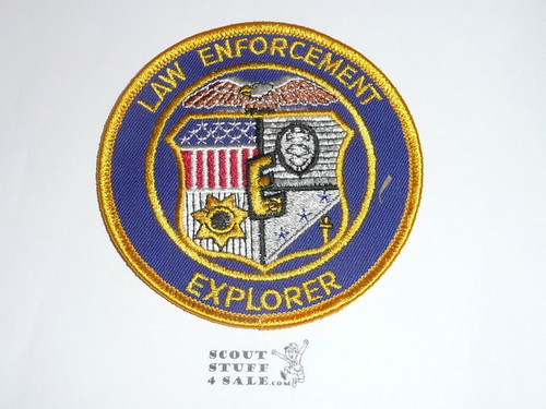 Law Enforcement Explorer Scout Patch
