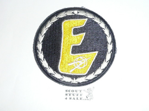 Explorer Scout Jacket Patch from the 1970's, Black