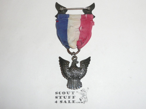 Eagle Scout Medal, Robbins 2B, 1930-1933, Finely Detailed front,bronze palm