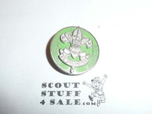 Scoutmaster Collar Brass, Vertical Safety Pin Back