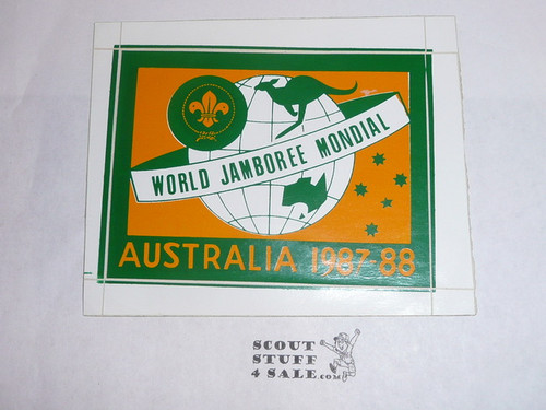 1987-88 World Jamboree Sticker