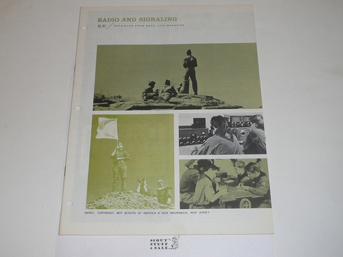 Radio and Signaling Boys' Life Reprint #BL-91, 5-62 Printing