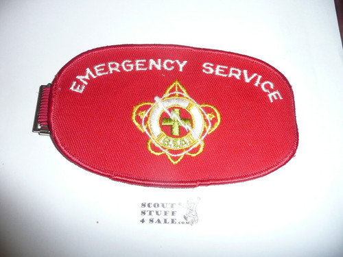 BSA Emergency Service Armband (white letters) - Elastic Band