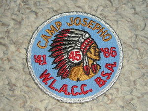 1986 Camp Josepho Patch - 45th Anniversary #2