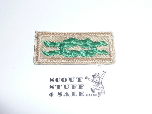 Scouter's Training Award Knot on Tan with Tan bdr, 1983-current