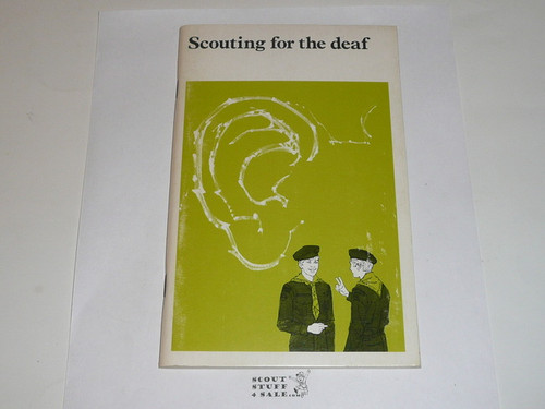 1976 Scouting for the Deaf, 4-73 printing