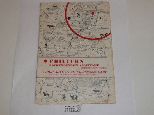 1940 PHILTURN Promotional Booklet, 22 pages, some wear and a mouse may have nibbled some edges