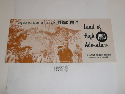1965 Philmont Scout Ranch Brochure