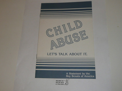 Child Abuse Let's Talk About It, 1986 Printing