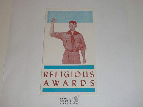 Religious Awards, Boy Scouts of America, 11-60 Printing