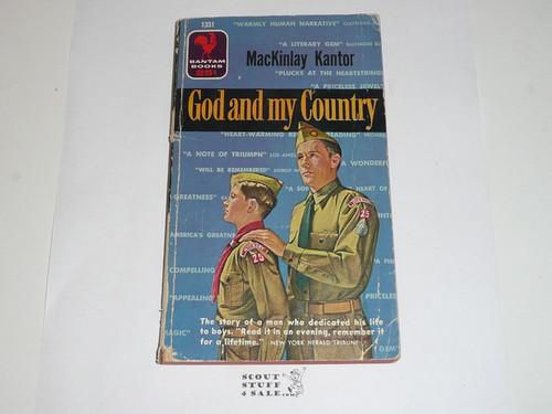 God and My Country, By Mackinlay Kantor, 8-55 Printing