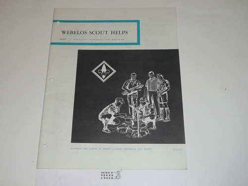 Webelos Scout Helps Boys' Life Reprint #26-023, 1969 Printing