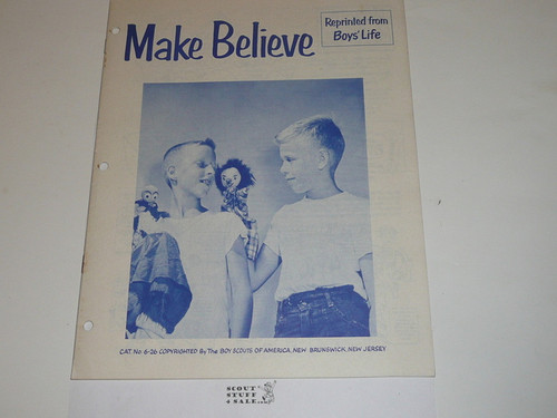 Make Believe Boys' Life Reprint #6-26, 1950's Printing