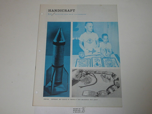 Handicraft Boys' Life Reprint #BL-43, 10-62 Printing