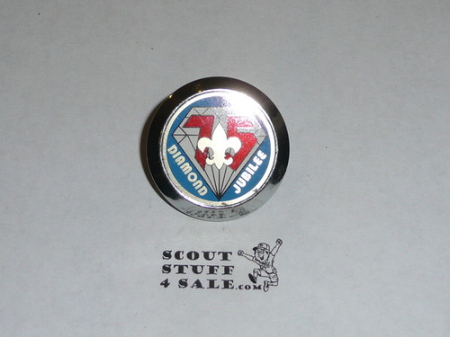 75th BSA Anniversary Neckerchief Slide