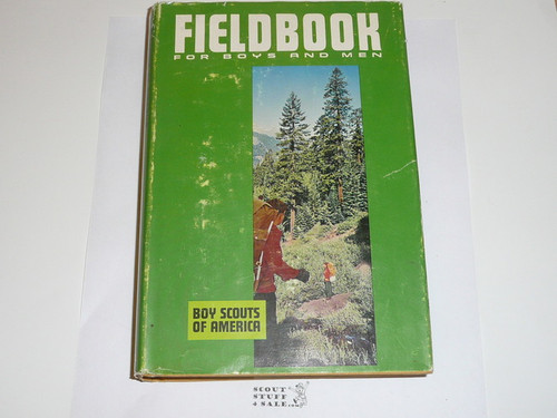 1967 Boy Scout Field Book, Second Edition, First Printing, Hardbound with dust jacket, MINT condition